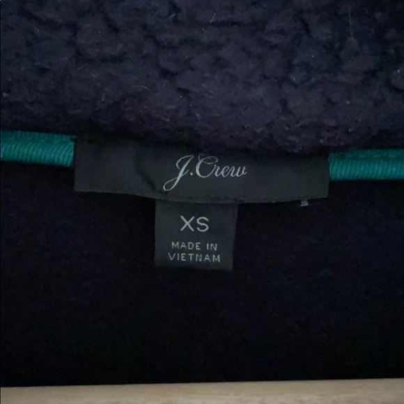 J.CREW fleece zip up sweater - Picture 2 of 5